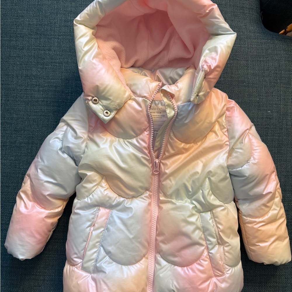 Primark iridescent Kids Puffer Jacket